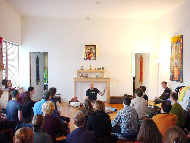 Lama Ole teaching