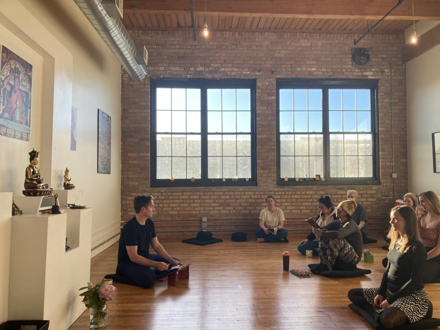 ::Our center provides a relaxed environment for bright minds to explore Buddha
