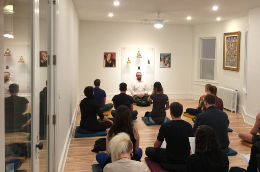 ::Our center provides a relaxed environment for bright minds to explore Buddha